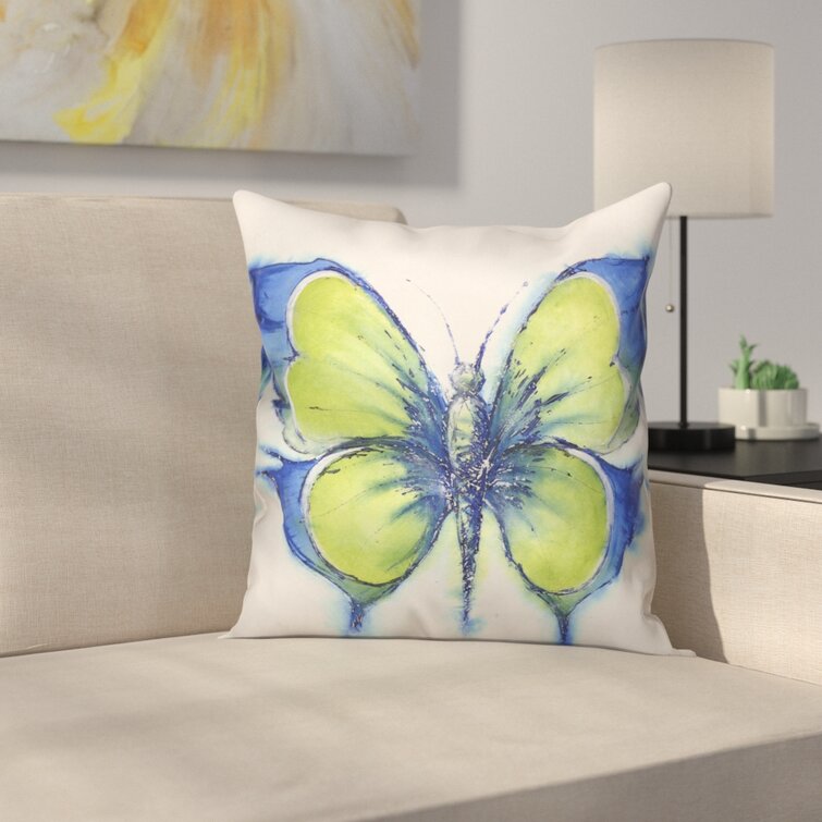 Butterfly throw outlet pillows